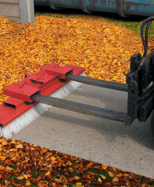 Gabelstapler-Kehrbesen SKB Kehrbreite 1000/1500/2000 mm Aufnahme frontal/seitlich – Bild 4