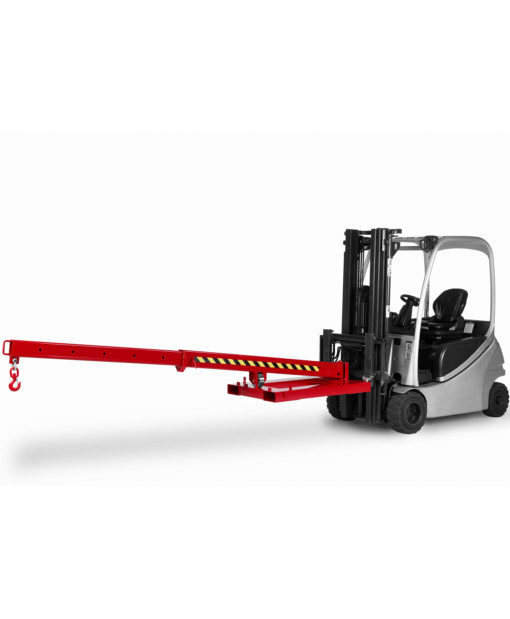 Kranarm Typ RKV, Traglast 400 - 1000kg, 5-fach seitenverstellbar bis 26°, 6-fach ausziehbar – Bild 3