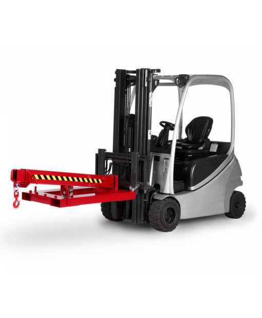 Kranarm Typ RKV, Traglast 400 - 1000kg, 5-fach seitenverstellbar bis 26°, 6-fach ausziehbar – Bild 2