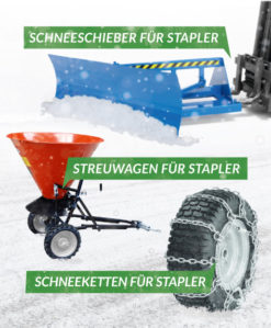 Winterzubehör für Stapler