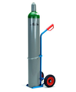 fetra® Stahlflaschenkarre bis 100kg Tragkraft