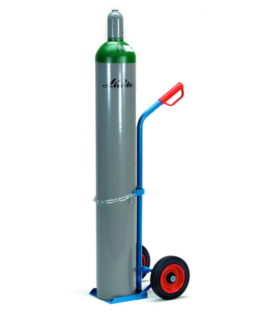 fetra® Stahlflaschenkarre bis 100kg Tragkraft
