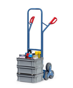 fetra® Treppenkarre mit 200kg Tragkraft und bis zu 480 x 300 mm Ladefläche