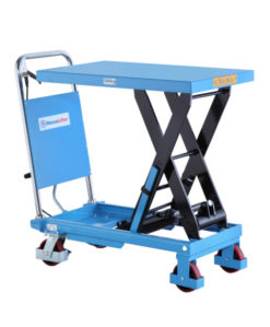 Mobiler Hubtischwagen SPA 500, Tragfähigkeit 500 kg, Tischhöhe 900 mm