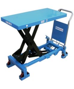 Mobiler Hubtischwagen SPA 1000, Tragfähigkeit 1000 kg, Tischhöhe 1000 mm