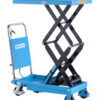 Doppelscherenhubtischwagen SPS 350, Tragfähigkeit 350 kg, Tischhöhe 1320 mm