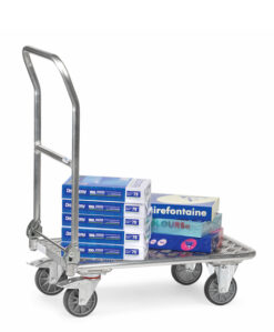 fetra® Alu-Klappwagen bis 200kg Tragkraft und bis zu 900 x 600mm Ladefläche