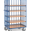 fetra® Etagenwagen mit 5 Etagen, Rohrstreben, 600kg Tragkraft und bis zu 1200 x 800mm Ladefläche