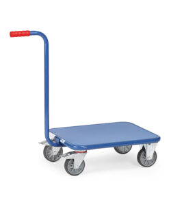 fetra® Griffroller mit Stahlblechplattform 650mm x 500mm Nutzfläche 250kg Tragkraft