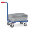 fetra® Griffroller mit  Stahlblechplattform 600mm x 450mm Nutzfläche 200kg Tragkraft