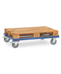 fetra® Leichtes Paletten-Fahrgestell bis 500kg Tragkraft und 1230 x 820mm Ladefläche