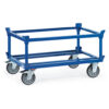 fetra® Aufsetzrahmen für Paletten-Fahrgestell 1200kg Tragkraft, für Fachpaletten und Gitterboxen, Höhe 270/552 mm