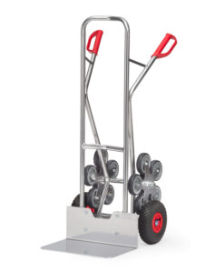 fetra® Alu-Treppenkarre bis 200kg Tragkraft und bis zu 480 x 300mm Ladefläche