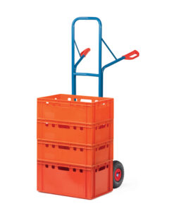 fetra® Stapelkarren bis 300kg und bis zu 480 x 300mm Ladefläche