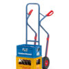fetra® Stapelkarren bis 300kg, bis zu 480 x 300mm Ladefläche und Gleitkufen