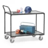 fetra® Leichter Tischwagen 300kg Tragkraft "Grey Edition"