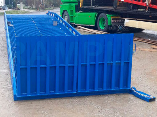 Ramplo Mobile Auffahrrampe RL-MR 6000kg Tragkraft – Bild 7