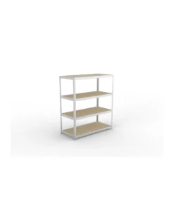 META SPEED-RACK Weitspann-Grundregal 1970mm Höhe, 1700mm Breite, 800mm Tiefe, mit 4 Fachebenen