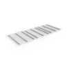 META Drahtgitterboden 2700mm Breite, 1100mm Tiefe für MULTIPAL Paletten-Grundregale, verzinkt