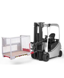 RR Industrietechnik Gitterboxwender Typ RGW, Tragfähigkeit 450 kg, Abmessungen 570 x 1640 x 450 mm, Einfahrtaschenmaße B 388 mm / C 48 mm – Bild 4
