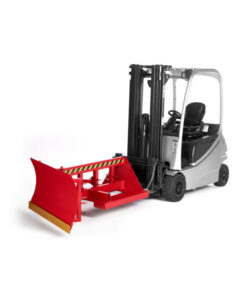 RR Industrietechnik Schneeschieber Typ RSP-20, Schildbreite 2000 mm, Schildhöhe 700 mm, Schürfleiste Polyurethan – Bild 2