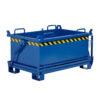 RR Industrietechnik Klappbodenbehälter Typ RBB-100, Volumen 1000 dm³, Tragfähigkeit 1250 kg, Abmessungen 1370 x 910 x 1300 mm