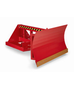 RR Industrietechnik Schneeschieber Typ RSP-15, Schildbreite 1500 mm, Schildhöhe 700 mm, Schürfleiste Polyurethan